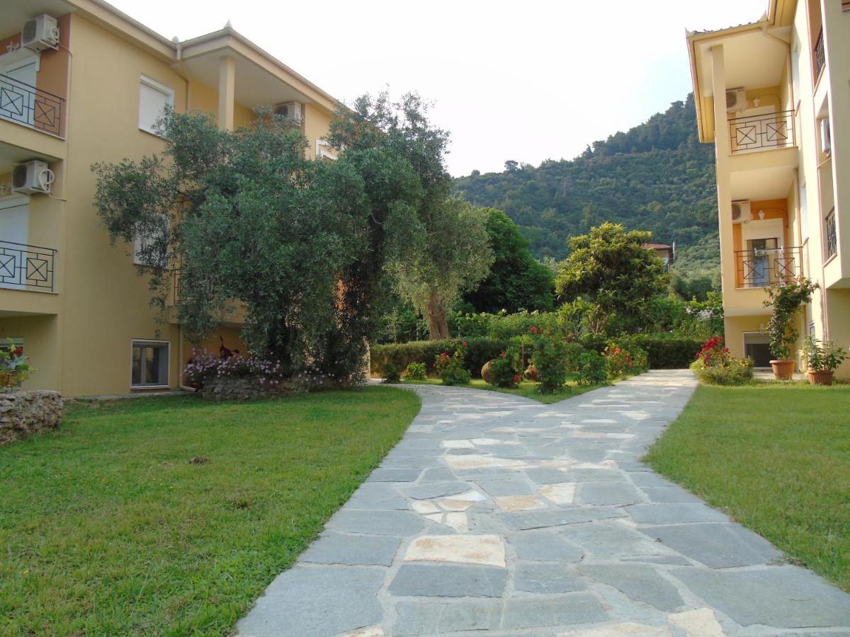 Nostos Studios Golden Beach Chrysi Ammoudia ภายนอก รูปภาพ
